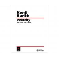 Kenji Bunch Velocity for Flute and Piano