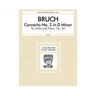 Bruch Concerto No. 2 in D Minor for Violin and Piano