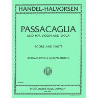 Handel-Halvorsen Passacaglia, Duo for Violin and Viola (Score & Parts)