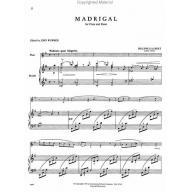 Gaubert Madrigal for Flute and Piano