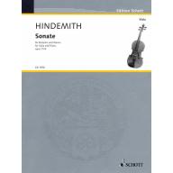 Hindemith Sonata in F, Op. 11, No. 4 for Viola and...