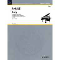 Fauré Dolly, Op. 56 for 1 Piano, 4 Hands