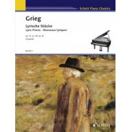 Grieg Lyric Pieces Op. 12, 38, 43 for Piano