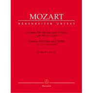 Mozart Sonatas for Piano and Violin (KV 454, 481, 526, 547)