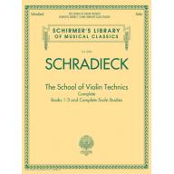 Schradieck The School of Violin Technics Complete