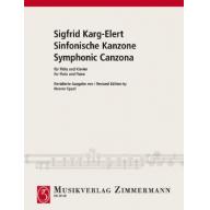 Sigfrid Karg-Elert Symphonic Canzona Op.114 for Flute and Piano