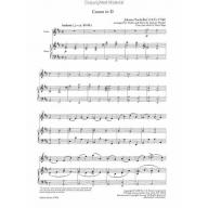 Canon in D (Arranged for Violin and Piano)
