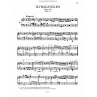 Beethoven Bagatelles Op. 33, Op. 119, Op. 126