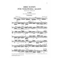 Reger Three Suites op. 131c for Violoncello solo