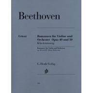 Beethoven Violin Romances G major op. 40 and F maj...