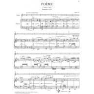 .Chausson Poème for Violin and Orchestra op. 25