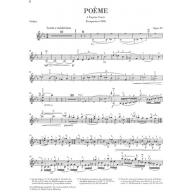 .Chausson Poème for Violin and Orchestra op. 25