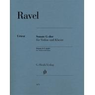 Ravel Violin Sonata G major