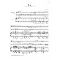 Brahms Clarinet Trio in A minor Op.114 for Piano, Clarinet (Viola) and Violoncello