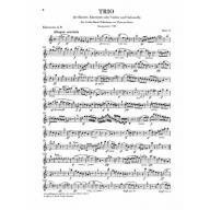 Beethoven Clarinet Trios B flat major op. 11 and E flat major op. 38 for Piano, Clarinet (Violin) and Violoncello