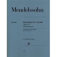 .Mendelssohn Piano Trio no. 1  in D minor op. 49 (...