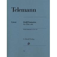 Telemann Twelve Fantasias for Flute Solo TWV 40:2-...