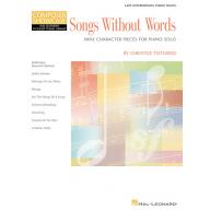 【特價】Composer Showcase - Songs Without Words (Nine Character Pieces for Piano Solo)