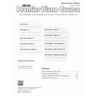 Premier Piano Course, Assignment Book