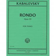 *Kabalevsky Rondo, Opus 59 for Piano