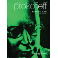 Prokofiev Five Melodies, Op. 35a for Violin and Piano