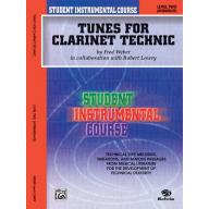 Student Instrumental Course: Tunes for Clarinet Technic, Level II