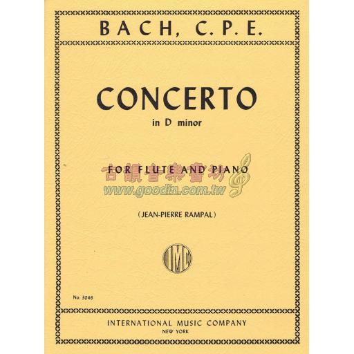 C.P.E. Bach Concerto in D minor for Flute and Piano