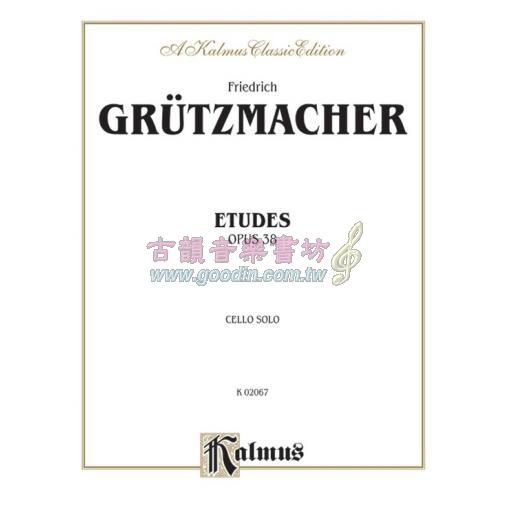 Grützmacher Etudes, Opus 38 for Cello