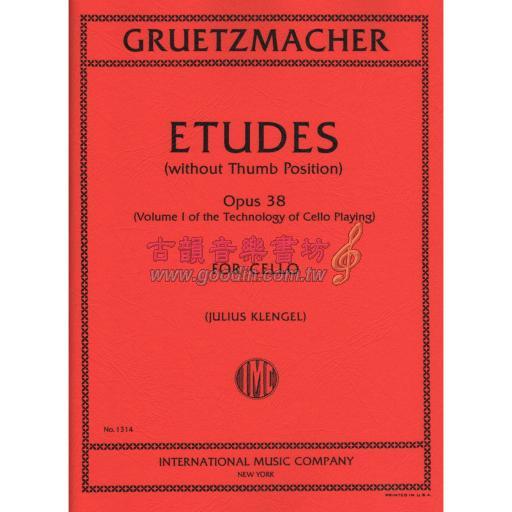 *Grutzmacher Technology of Cello Playing, Opus 38: Volume I. Studies without Thumb position for Cello Solo