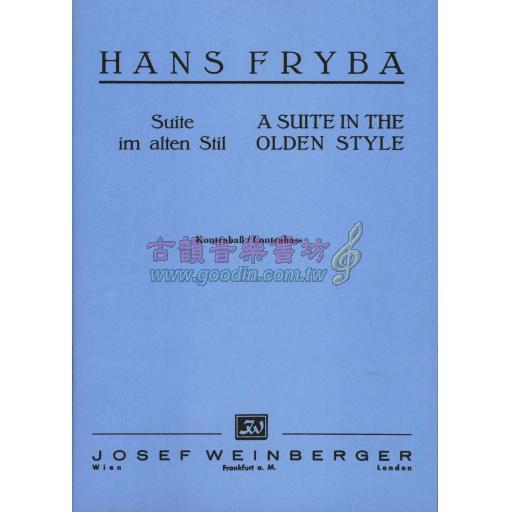 Fryba Suite in the Olden Style for Double Bass