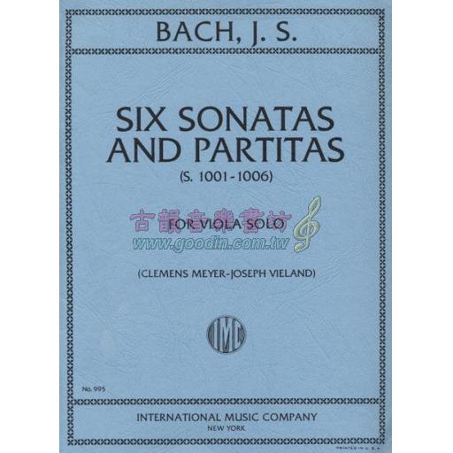 *Bach Six Sonatas and Partitas, S. 1001-1006 - Viola Solo