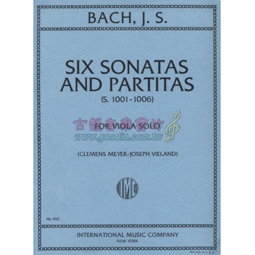*Bach Six Sonatas and Partitas, S. 1001-1006 - Viola Solo <售缺>
