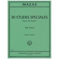 Mazas Etudes Spéciales Op.36, Bk. 1 for Viola