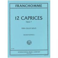 *Franchomme 12 Caprices Op.7 for Cello Solo