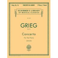 Grieg Concerto in a minor, Op. 16 for 2 Pianos, 4 ...