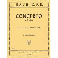 C.P.E. Bach Concerto in D minor for Flute and Pian...