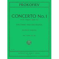 Prokofiev Concerto No. 1 in D flat major, Op. 10 for Piano and Orchestra / 2 Piano, 4 Habnds