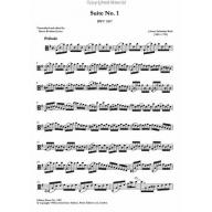 J.S. Bach 6 Suites BWV 1007-1012 for Violoncello Solo (Arranged for Viola Solo)