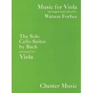 The Solo Cello Suites by Bach, arranged for Viola