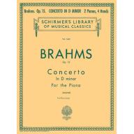 Brahms Concerto No. 1 in D Minor, Op. 15 for 2 Pianos, 4 Hands