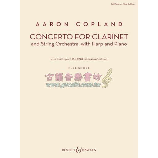 Copland Concerto for Clarinet