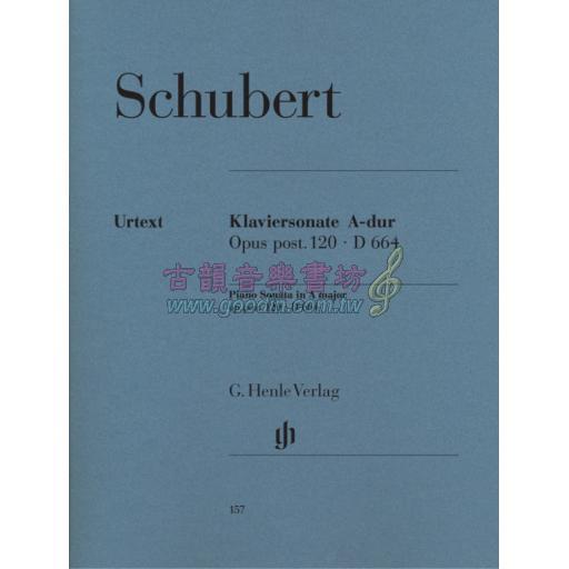 Schubert Piano Sonata A major, op. post. 120 D 664