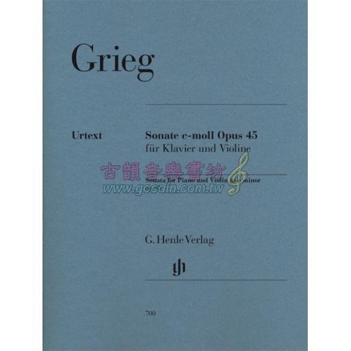 Grieg Violin Sonata in c minor Op. 45