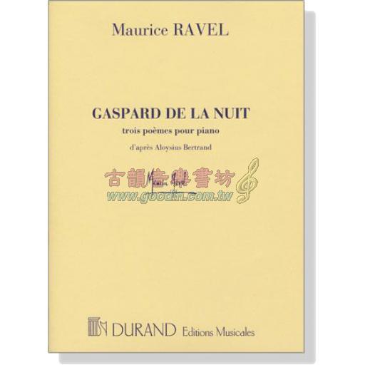 Ravel Gaspard De La Nuit Piano