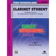 Student Instrumental Course: Clarinet Student, Lev...