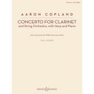 Copland Concerto for Clarinet
