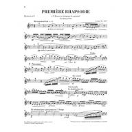 Debussy Première Rhapsodie and Petite Pièce for Clarinet and Piano