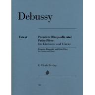 Debussy Première Rhapsodie and Petite Pièce for Clarinet and Piano