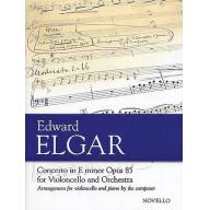 Elgar Concerto in E Minor, Op. 85 for Violoncello ...