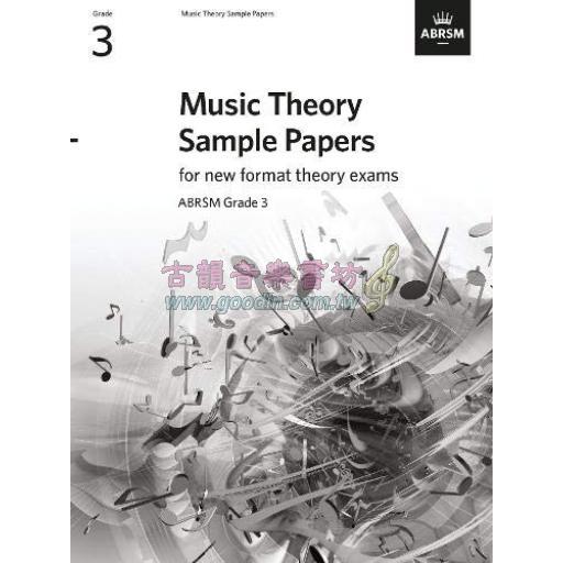 < 特價 > ABRSM 英國皇家 Music Theory Sample Papers, Grade 3